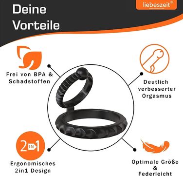 НОВИНКА 2024 - Інноваційна секс-іграшка Penis Ring Penisring Stretchable Silicone - Cock Testicle Ring Екстремальне підвищення потенції Допомога в ерекції Секс-іграшка Кільця пеніса для чоловіків
