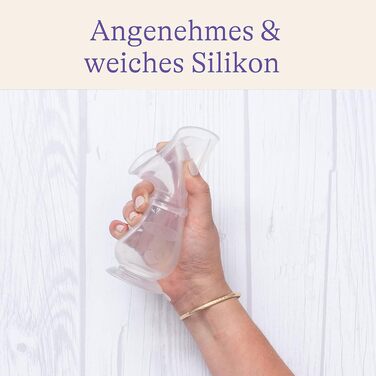 Силіконовий молоковідсмоктувач і збірник грудного молока Lansinoh - зручний і надзвичайно м&39який силікон - зберігає кожну краплю