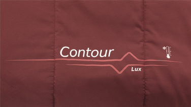 Спальний мішок Outwell Contour Lux Reversible/-3°C Red Left (230367)