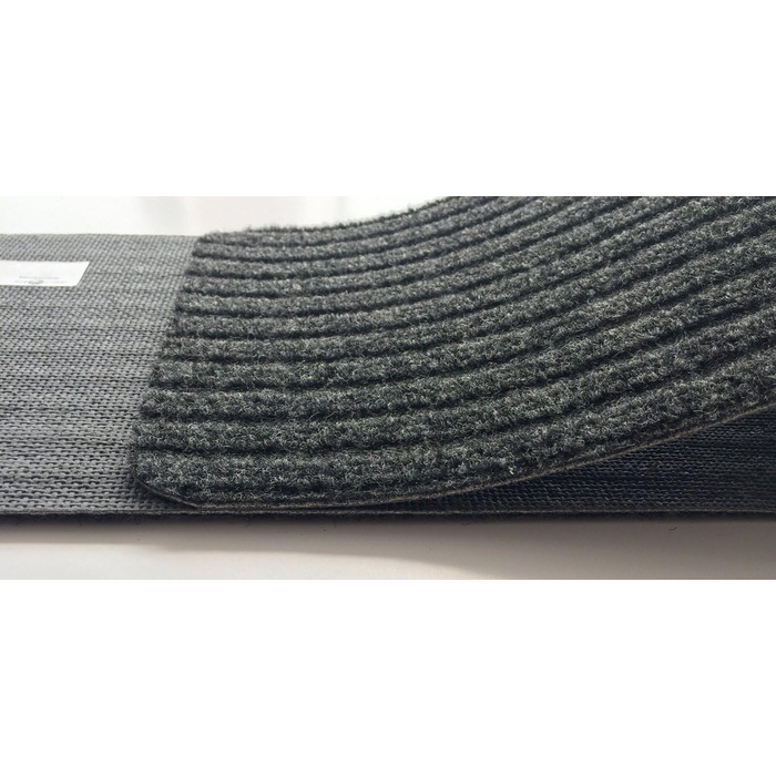 Колекція сходових сходинок RugStylesOnline з нековзним килимовим покриттям для приміщень Темно-сірий Комплект із 13 предметів (8 x 30 дюймів) 22 x 76 см (прямокутний) Темно-сірий