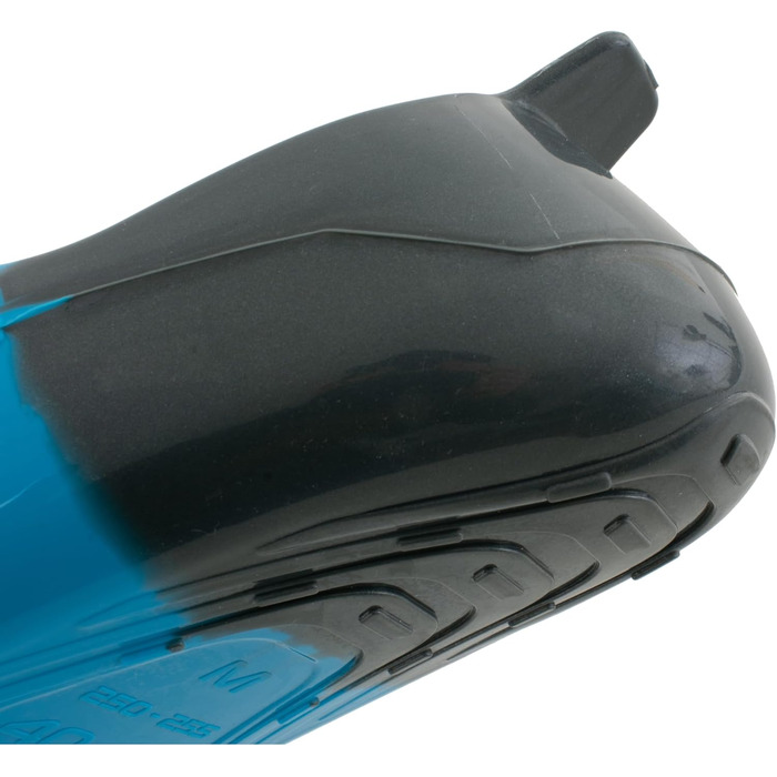 Ласти SEAC Unisex-Adult Shuttle Flex короткі, виготовлені з 100 силікону, розмір 43/44, світло-блакитні