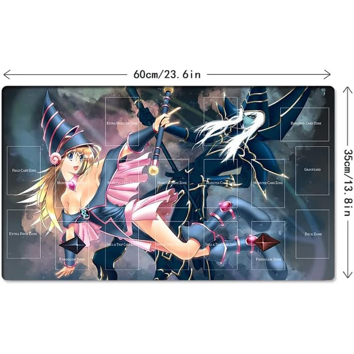 Новий килимок Mlikemat Playmat Duel Monsters TCG CCG OCG Колекційний картковий ігровий килимок із зонами безкоштовна сумка (Zd014-27-A)