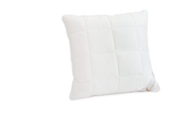 Подушка Schlafmond Fairy Tale Soft Aloe Vera від алергії 80x80 см - Гіпоалергенна подушка з наповнювачем з капоку - Бавовняна подушка 80x80 - Можна прати при температурі до 95 градусів Зроблено в Німеччині 80 x 80 см Білий