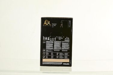 Кавоварка в капсулах Philips LM8012/60 - подвійна порція, подвійна насолода, 1 або 2 чашки, ристретто, еспресо, лунго або Grand Caf Long, подвійна капсула, справжня якість еспресо, піаніно чорний