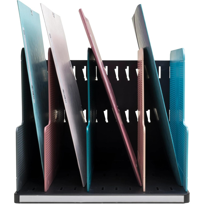 Артикул 390606D Вертикальна папка-картотека Modulotop з 5 роздільниками у скандинавському стилі для сортування пошти або документів формату A4 Розміри Глибина 30 x Ширина 28,8 x Висота 25,5 см різноманітні