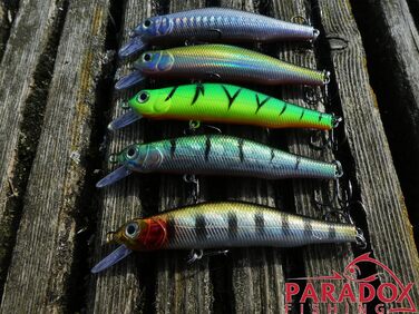 Набір воблерів 5 шт. 14 г 10,5 см / 8 г 8,8 см з коробкою Приманка для щуки, судака, окуня 5 шт. 8 г 8,8 см