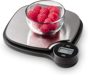 Дизайнерські кухонні ваги, цифрові кухонні ваги, використання без батарейок завдяки кінетичній енергії, екологічно чисті та стійкі