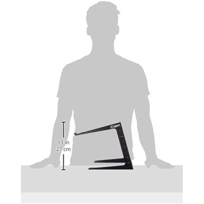 Стійка для ноутбука Adam Hall Stands SLT 001 E, чорна