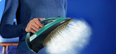 Парова праска Tefal Ultimate Pure FV9844 3200 Вт Micro-Calc-Filter Підошва Durilium Airglide Autoclean Автоматичне вимкнення 0,35