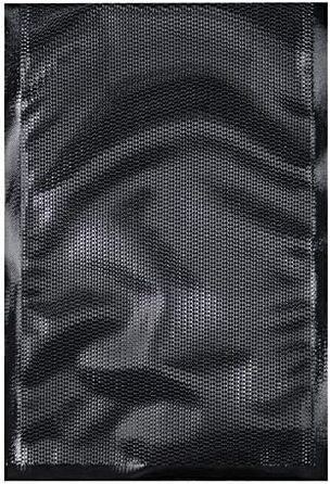 Вакуумні пакети Allpax 20 х 30 см - 50 шт. - чорні, прозорі з одного боку - підходять для вакууматорів інших брендів - з грубою, ребристою структурою 20 х 30 см, чорні/прозорі, 50 шт.