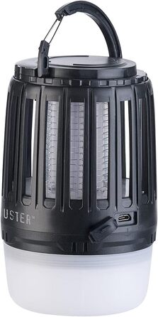 Ліхтар від комарів Exbuster УФ-засіб від комах 2-в-1 та кемпінговий ліхтар з акумуляторною батареєю, регульованою яскравістю, USB (кемпінговий ліхтар від комарів, лампа від комарів, настільна лампа на батарейках)