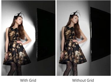 См/47 дюймів Softbox Honeycomb Grid 16 Robs Depth Photography Parabolic Softbox Grid для фотостудії, 120