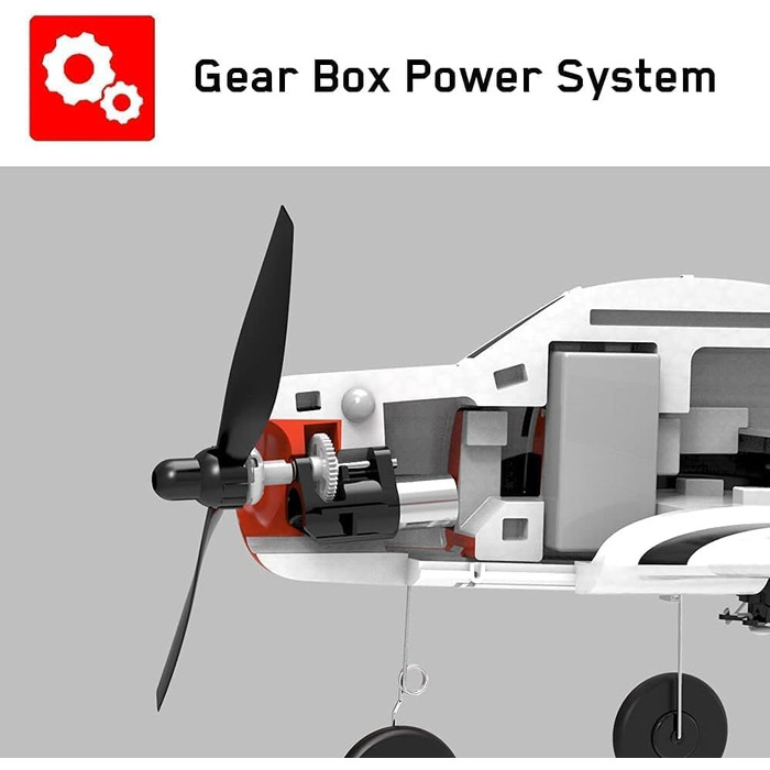 Канальний пульт дистанційного керування Літак RC Plane RTF Літак Іграшка 2,4 ГГц Літак RC для початківців, дітей та дорослих Іграш