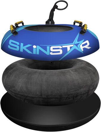 Професійна снігова трубка санки боб сани шина снігова шина розсувна шина Ø100см синя