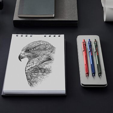 Механічний олівець rOtring 600 0,5 мм Зелений Ергономічний суцільнометалевий корпус Зелений 0,5 мм