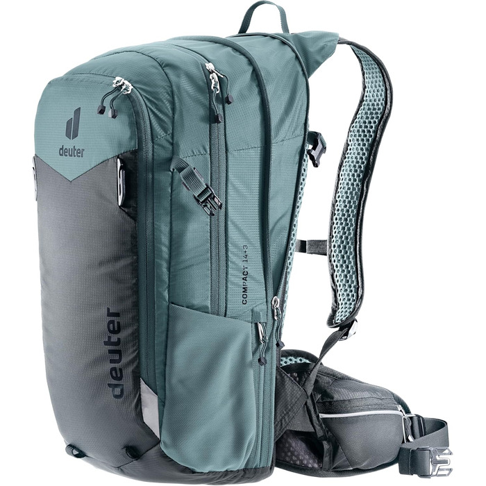 Велосипедний рюкзак Deuter Compact 143 L, графітово-сланцевий