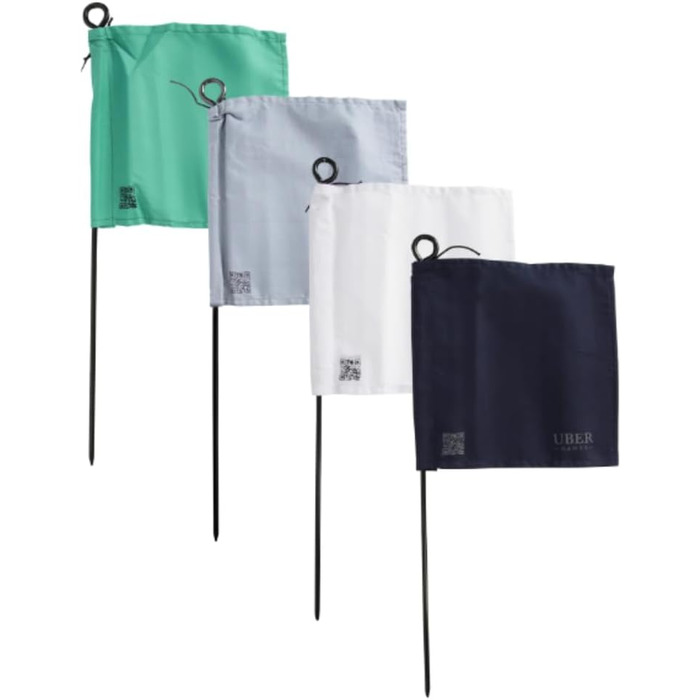 Набір для крокету bergames високої якості з 4 молотками з екологічно чистого дерева для дітей та дорослих (2 довжини)