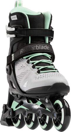 Роликові ковзани жіночі Macroblade 80 ABT W Inline Fitness 9.5 GLACIER GREY/NEO MINT