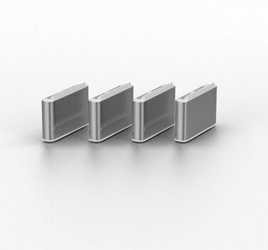 Замок для порту USB Type-C, білий, 10 шт. Упаковка по 10 шт., окремо білі, 40439
