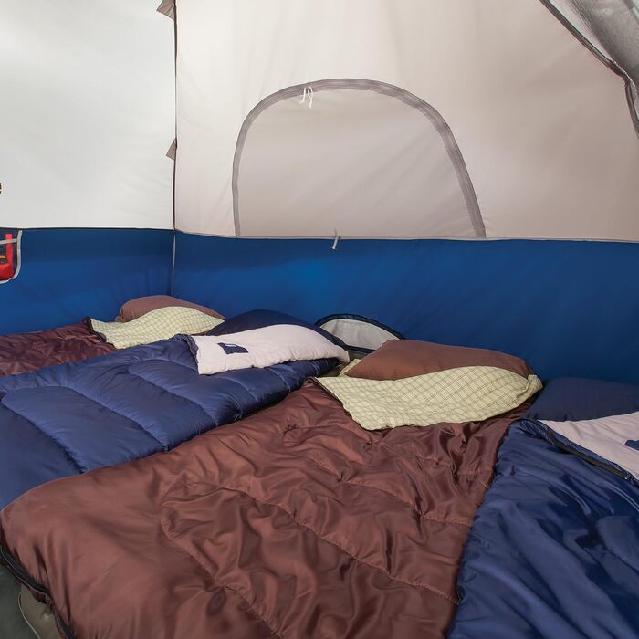 Намет Coleman Skydome 2 особи – WeatherTec, 3 сезони, швидке встановлення, синій, 1,5 × 2,1 м