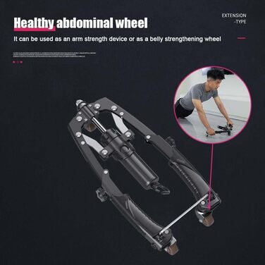 Гідравлічний тренажер для жиму від грудей, регульований тренажер для рук, портативний домашній фітнес-пристрій для тонізування рук та силових тренувань, тренажер для тренування грудей для чоловіків та жінок