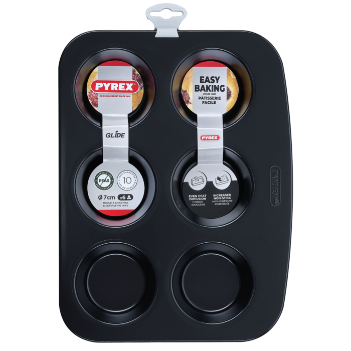 Форма для мафінів Pyrex Glide, 6 шт (7168821)