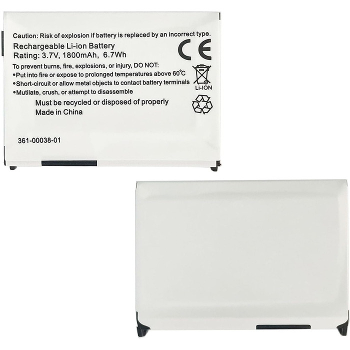 Замінний акумулятор, сумісний з Garmin Zumo 660, 650, 600, 361-00038-01