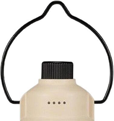 Світлодіодний кемпінговий ліхтар, 3 режими, вінтажний, яскравий ліхтар для коней з міцною конструкцією, аксесуар для активного відпочинку з енергоефективним дизайном, кемпінгове спорядження, ліхтарі для альпінізму, риболовлі, кремового кольору