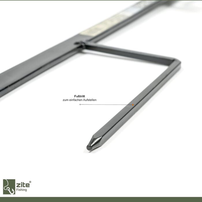 Тримач для вудки Zite Металевий та регульований - Стабільна підставка для поплавкових вудок - Міцна підставка для вудки/плавучий тримач для вудки, Тримач для вудки, Тримач для вудки, Рибальська підставка