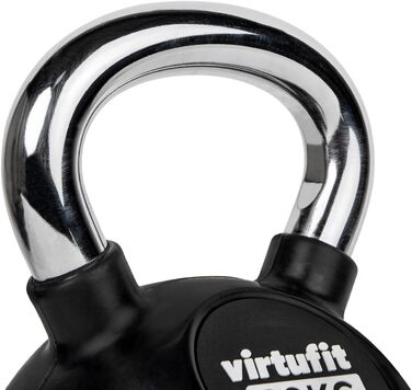 Гіря VirtuFit з гумовим покриттям, 16 кг (діапазон 4-32 кг)