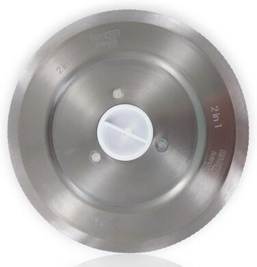 Спеціальний ніж DL-pro для Bosch Siemens 12012078 12012147 круглий ріжучий диск Круглий диск з зубчастим краєм для машини для нарізки хліба MAS MS Food Slicer