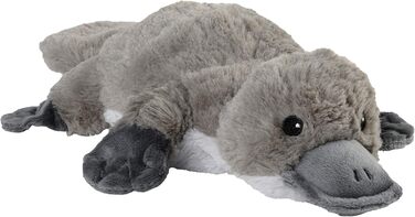 Плюшева іграшка Warmies Міні-качкодзьоб з нагрівом та знімним наповнювачем з проса та лаванди, 20 см, 280 г (ексклюзивний дизайн Warmies для Greenlife Value), різнокольорова, (1 упаковка)