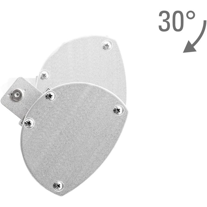 Інфрачервоний обігрівач TROTEC IR 3050 3000 Вт, 3 режими нагріву з дистанційним керуванням, технологія низького рівня відблисків, водонепроникний IP65, безшумний, ідеально підходить для патіо та ресторанів, 3000 Вт, сріблястий