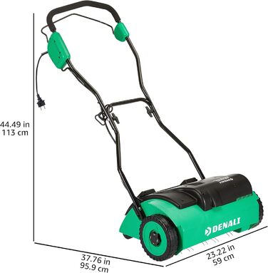 Вертикутер Denali з кабелем, 1100 Вт, ширина 36 см