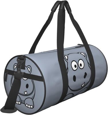 Дорожня сумка-мішок Веселий Бегемот, спортивна сумка для чоловіків та жінок, сумка для подорожей