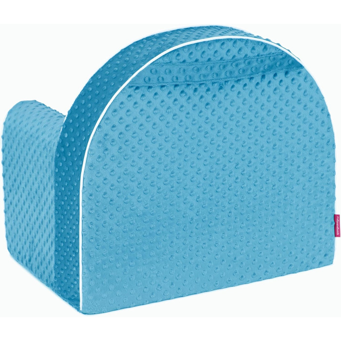 Дитяче крісло від 2 років - Дитяче крісло - Дитяче крісло зі знімним та пральним чохлом - Міні-диван для дівчаток та хлопчиків - Зручне маленьке крісло для дитячих кімнат - Синє