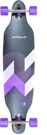 Лонгборд Apollo Makira DT 38" Twin Tip drop-through freeride cruiser 8-шаровий клен ABEC-9 високошвидкісні повний компліт для новачків фрірайду слайдів T-Tool у комплекті оригінал Німеччина 2025