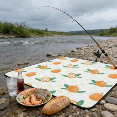 Великі водонепроникні килимки для пікніка для кількох осіб, піскозахисні, складані, портативні, для використання на свіжому повітрі, наприклад, для кемпінгу, пляжу, концертів, піскозахисний килимок для кемпінгу