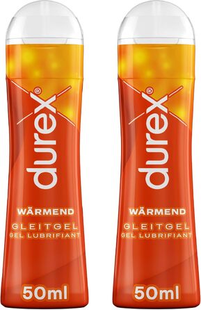 Водний гель-лубрикант Durex Play Wärmend з тепловим ефектом, 2 × 50 мл