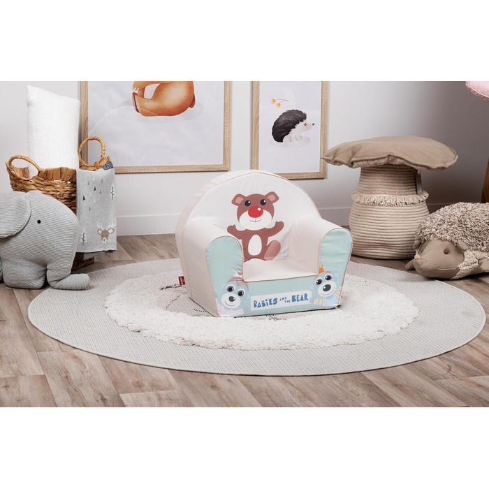 Дитячий стільчик - Малюки та ведмідь, 74037 -