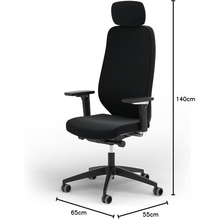 Ергономічне офісне крісло Ergotopia MasterBack Pro ПЕРЕМОЖЕЦЬ ТЕСТУ Ергономічне офісне крісло з 3D-механізмом нахилу та 5D-підлокітниками ідеальне поворотне крісло для офісу та домашнього офісу