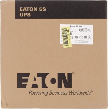 ДБЖ Eaton 5S 700 IEC - Лінійно-інтерактивне джерело безперебійного живлення - 5S700I - 700 ВА (6 виходів IEC-C13 10A, програмне забезпечення для вимкнення) - чорний (550 ВА / IEC)