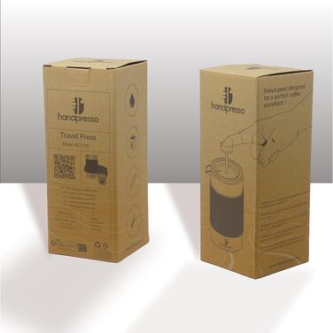 Туристичний прес з сумкою 0,35 літра (2-3 чашки) Френч-прес з нержавіючої сталі Прес для кави з подвійними стінками Термо френч-прес малий для кемпінгу або подорожей