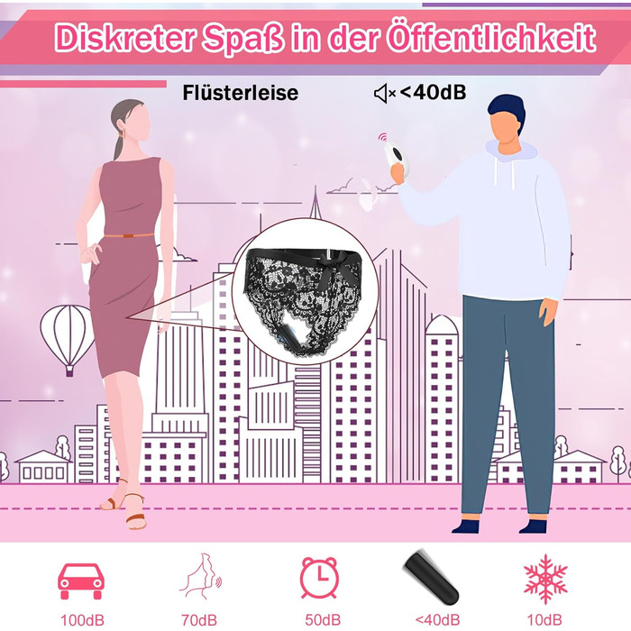 Вібратор із сексуальною білизною, секс-іграшка для жінок та пар - вібрація для жінок, стимулятор клітора для неї, еротичні секс-іграшки-трусики, жіночі вібратори-кулі, тихі з 10 режимами