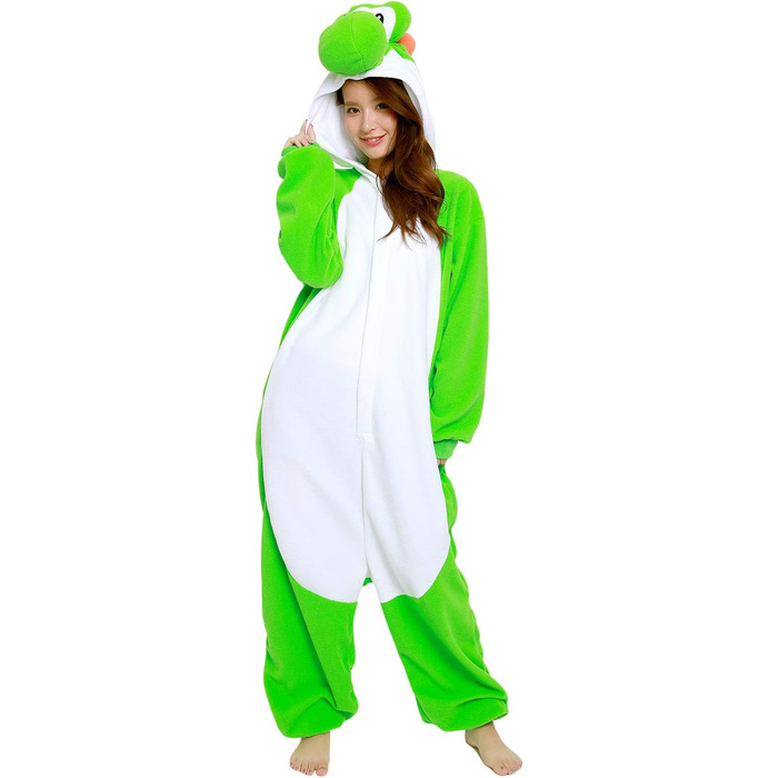 Кигуруми Йоші SAZAC унісекс, фліс 155-180 см