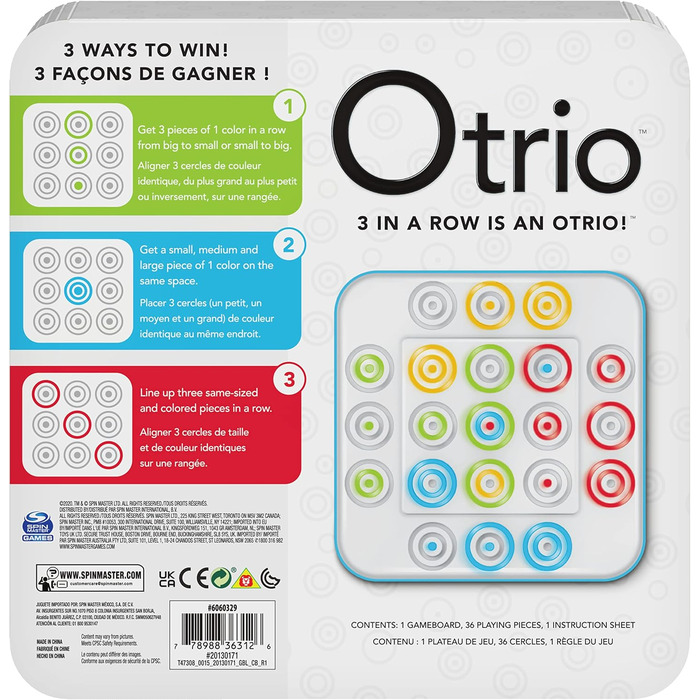 Spin Master Otrio Nouvelle dition, Spin Master Otrio Nouvelle dition