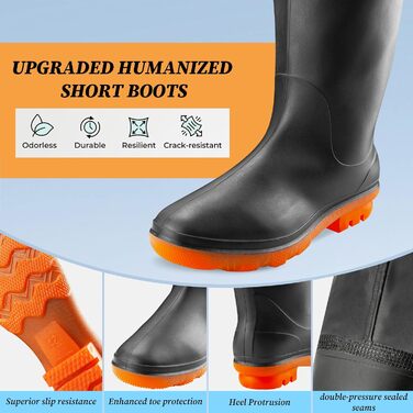 Вейдерси Eiito для чоловіків та жінок, водонепроникні вейдерси для чоловіків, водонепроникні вейдерси для чоловіків з черевиками, міцні водонепроникні рибальські вейдерси з черевиками для риболовлі, ідеальні вейдерси для ставка та використання на природі,