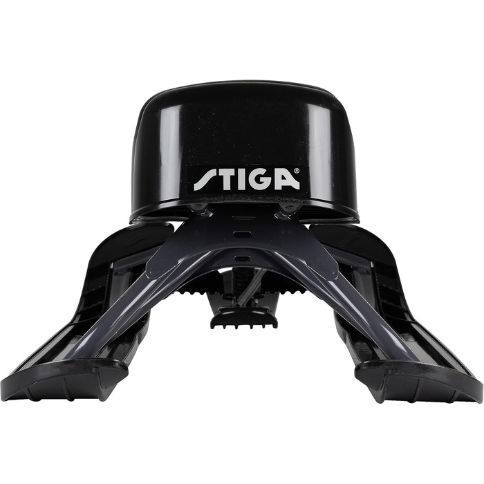 Санки STIGA Snowracer King Size GT двомісні, чорно-сірі