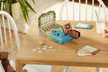 Логічні пірати - грай і вчись для дітей, навчальна гра для дітей від 5 до 8 років, грайливе навчання для 1-4 гравців, 24969 -