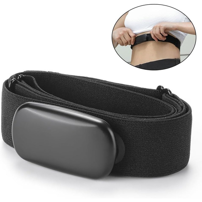 Велосипедний пульсометр ANT та 4.0, сумісний з пристроями Garmin, водонепроникний за стандартом IP67, підтримує безліч сторонніх програм